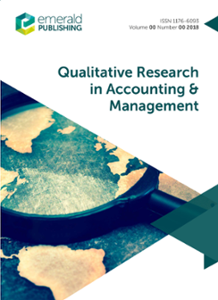 Cover of Qualitative Research in Accounting & Management