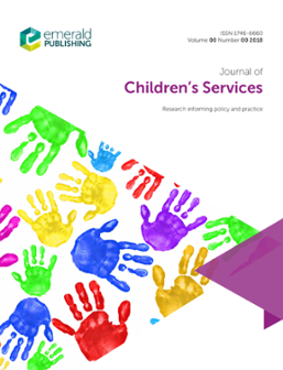 Cover of Journal of Children's Services