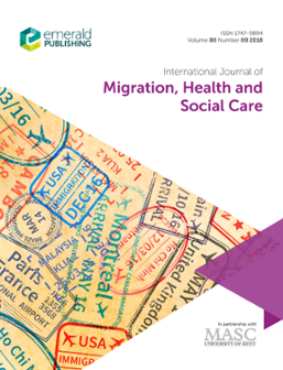 Cover of International Journal of Migration, Health and Social Care