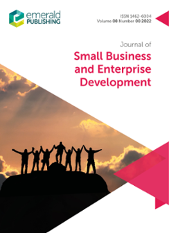 Cover of Journal of Small Business and Enterprise Development