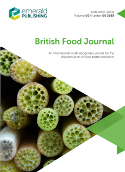 Cover of British Food Journal