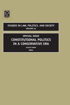 Cover of Special Issue Constitutional Politics in a Conservative Era