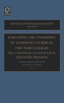 Cover of Evaluating the Upgrading of Technical Courses at Two-year Colleges: NSF's Advanced Technological Education Program