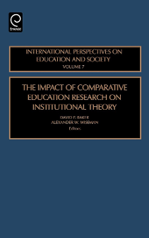 Cover of The Impact of Comparative Education Research on Institutional Theory