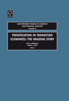 Cover of Privatization in Transition Economies: The Ongoing Story