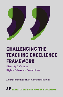 Cover of Challenging the Teaching Excellence Framework