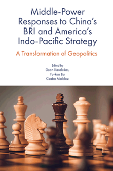 Cover of Middle-Power Responses to China’s BRI and America’s Indo-Pacific Strategy