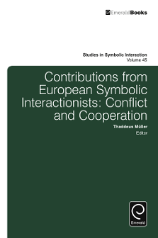 Cover of Contributions from European Symbolic Interactionists: Conflict and Cooperation