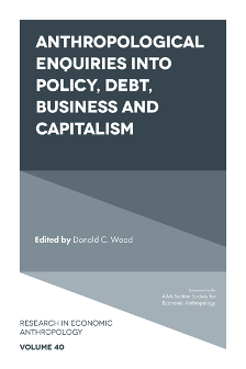 Cover of Anthropological Enquiries into Policy, Debt, Business, and Capitalism