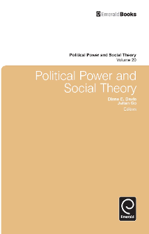 Cover of Political Power and Social Theory