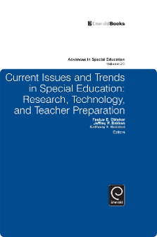 Cover of Current Issues and Trends in Special Education: Research, Technology, and Teacher Preparation