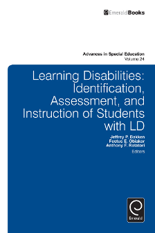 Cover of Learning Disabilities: Identification, Assessment, and Instruction of Students with LD