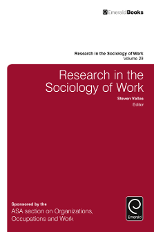 Cover of Research in the Sociology of Work