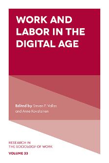 Cover of Work and Labor in the Digital Age