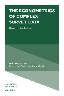 Cover of The Econometrics of Complex Survey Data