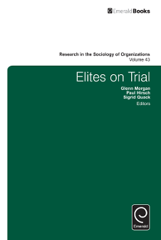 Cover of Elites on Trial