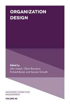 Cover of Organization Design