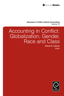 Cover of Accounting in Conflict: Globalization, Gender, Race and Class