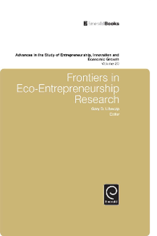 Cover of Frontiers in Eco-Entrepreneurship Research