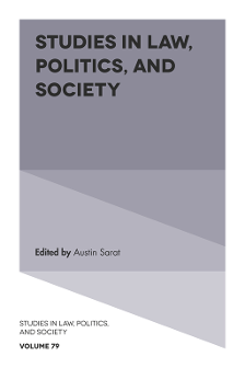 Cover of Studies in Law, Politics, and Society