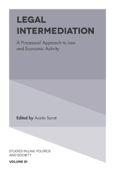 Cover of Legal Intermediation