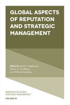 Cover of Global Aspects of Reputation and Strategic Management