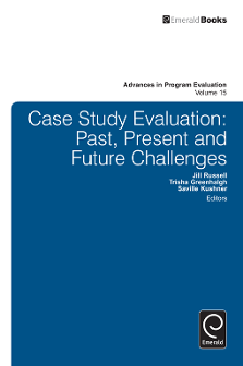 Cover of Case Study Evaluation: Past, Present and Future Challenges
