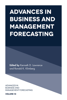 Cover of Advances in Business and Management Forecasting