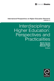 Cover of Interdisciplinary Higher Education: Perspectives and Practicalities