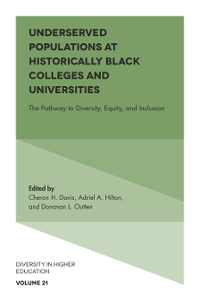 Cover of Underserved Populations at Historically Black Colleges and Universities