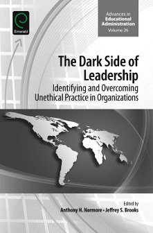 Cover of The Dark Side of Leadership: Identifying and Overcoming Unethical Practice in Organizations