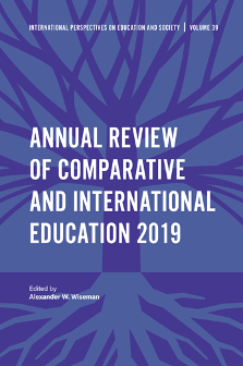 Cover of Annual Review of Comparative and International Education 2019