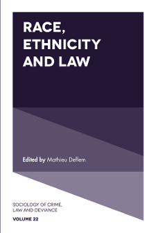 Cover of Race, Ethnicity and Law