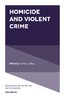 Cover of Homicide and Violent Crime
