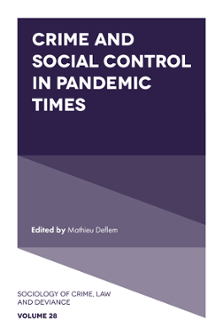 Cover of Crime and Social Control in Pandemic Times