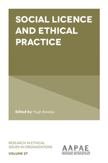 Cover of Social Licence and Ethical Practice