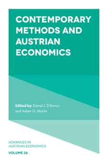 Cover of Contemporary Methods and Austrian Economics
