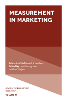 Cover of Measurement in Marketing