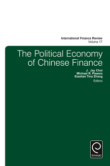Cover of The Political Economy of Chinese Finance