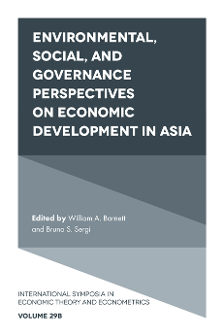 Cover of Environmental, Social, and Governance Perspectives on Economic Development in Asia