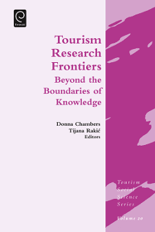 Cover of Tourism Research Frontiers: Beyond the Boundaries of Knowledge