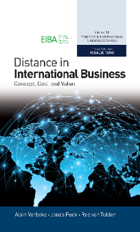 Cover of Distance in International Business: Concept, Cost and Value