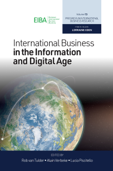 Cover of International Business in the Information and Digital Age