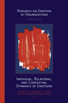 Cover of Individual, Relational, and Contextual Dynamics of Emotions