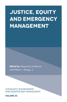 Cover of Justice, Equity, and Emergency Management