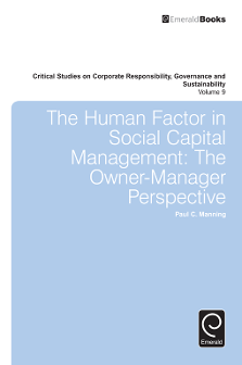 Cover of The Human Factor In Social Capital Management: The Owner-manager Perspective