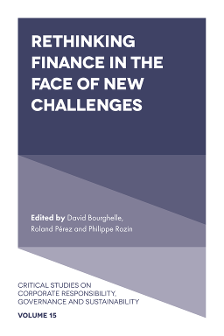 Cover of Rethinking Finance in the Face of New Challenges