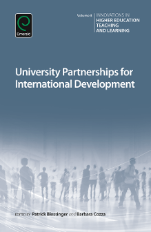 Cover of University Partnerships for International Development
