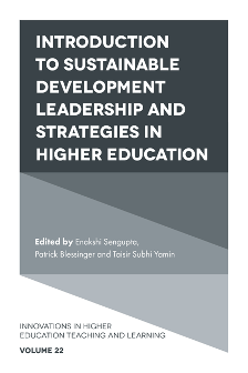 Cover of Introduction to Sustainable Development Leadership and Strategies in Higher Education