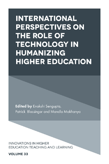 Cover of International Perspectives on the Role of Technology in Humanizing Higher Education